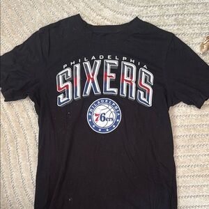 Philadelphia 76ers Black T-Shirt
